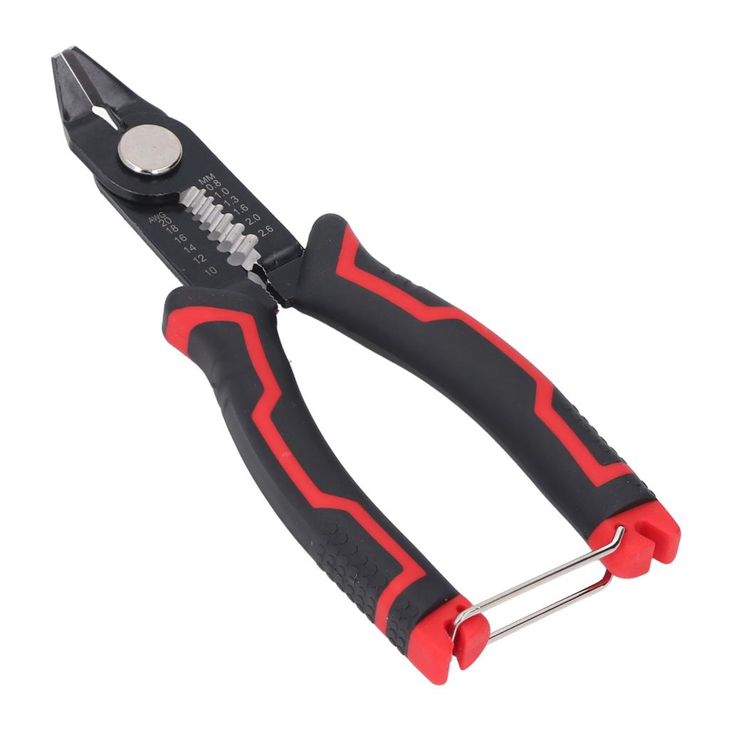 Wire Cutter Built In Spring Ergonomic Anti Slip Handle Cable Cutter Pliers for Electrical Repair