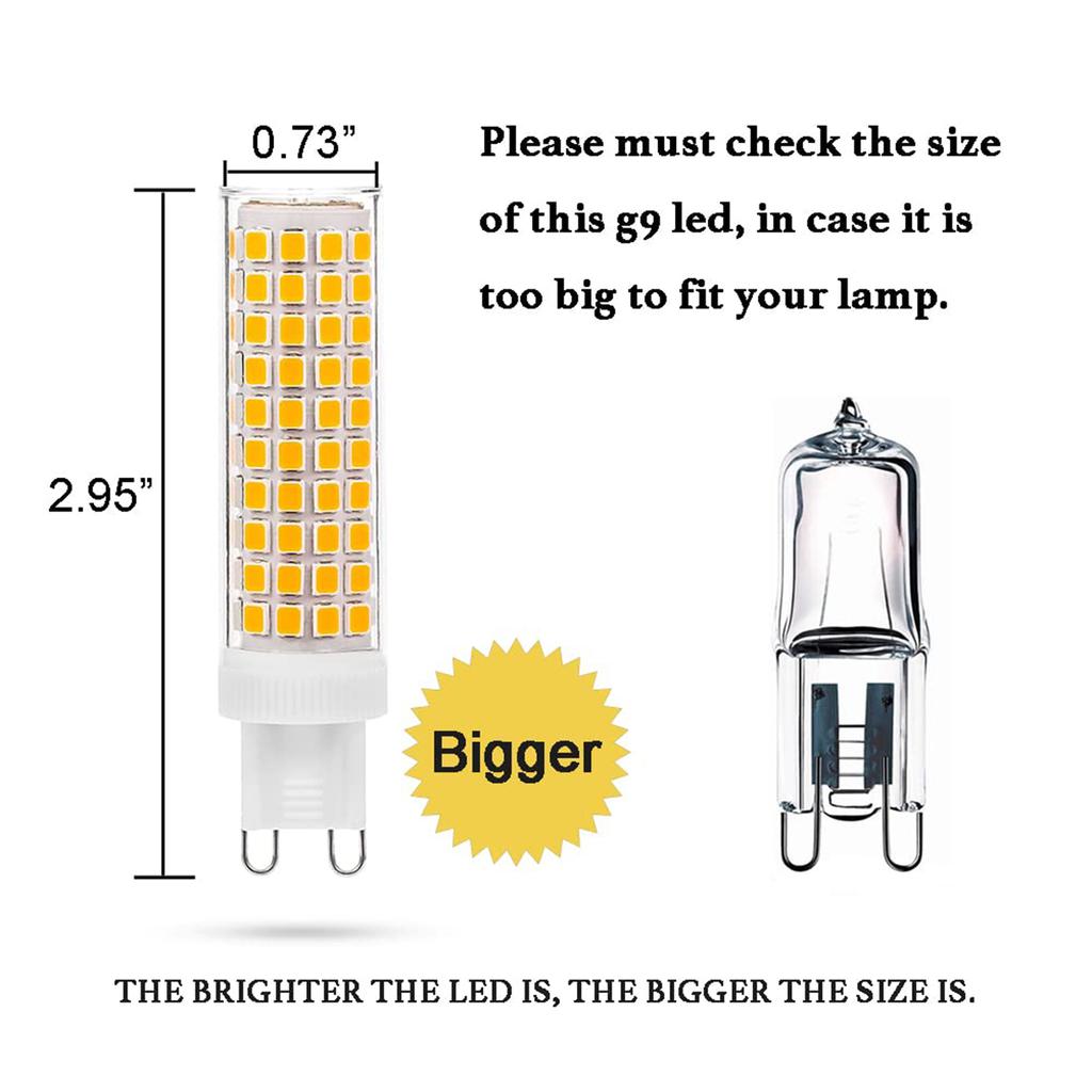 18W 124LEDs LED Corn Light Bulb Lighting Cool/Warm White Headlight G9 Ceiling Lights Bright SMD2835 Decor Room AC110V/220V Bulbs