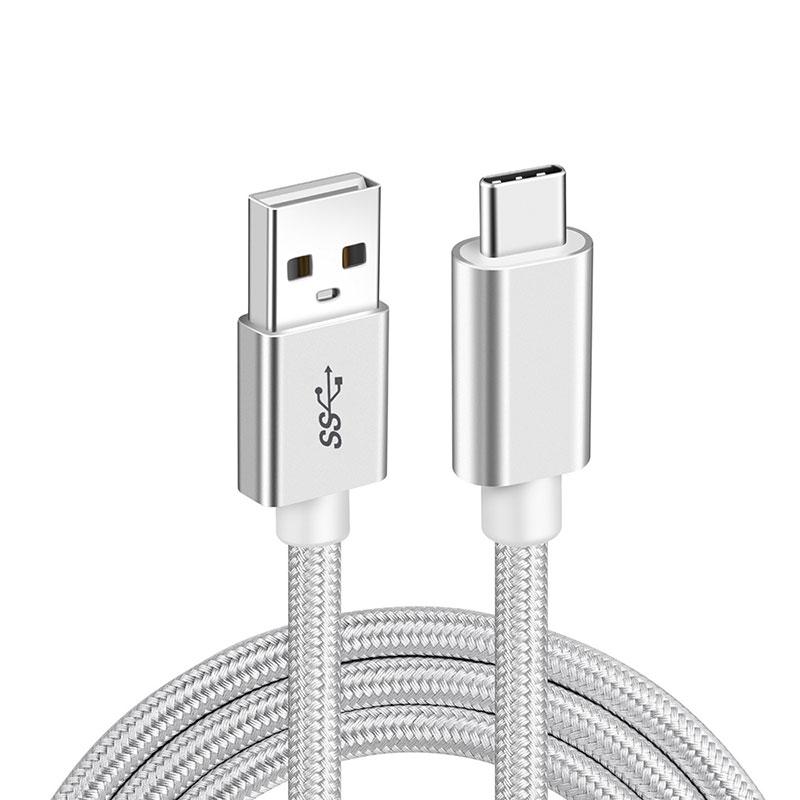 Кабель USB3.2 Gen2 10 Гбит/с Кабель USB C 3A 60 Вт QC3.0 Быстрая зарядка для iPhone 15 Samsung NVMe Внешний жесткий диск Android Кабель для передачи данных