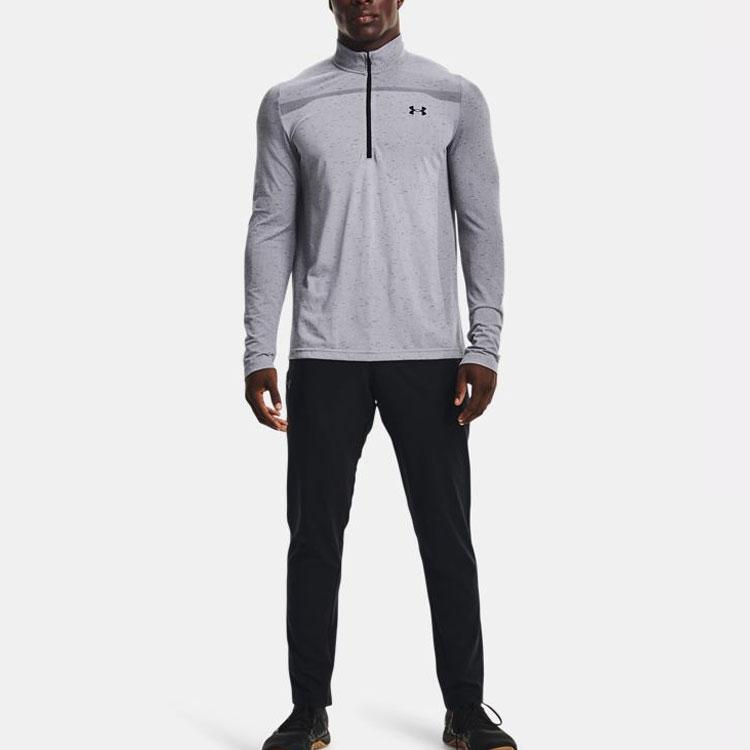 Under Armour Тканые тренировочные брюки для бега мужские черные 1366214-001