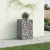 Gabion Raised Bed Silver