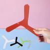 Returning Boomerang Toy for Boys Hand Tossed Three-Leaf Boomerang Toy Outdoor Parent-Child Interactive Game for Kids 6+