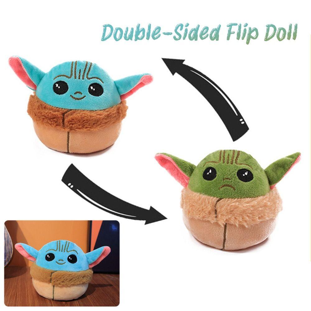 Подарки 15 см Двусторонняя кукла Черепашка Грум py Mood Flip Мягкие игрушки Мягкая игрушка Двуликая кукла