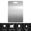 Stainless Steel Cutting Board Heavy Duty Chopping Board Non-Slip Design Easy To Clean Surface Scratch-Resistant Various Sizes Available Kitchen