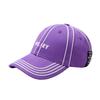Embroidered for Men and CZA028 [White Fang] Cap, Casual, Fashionable, Sporty, Stylish, Women, (Purple)