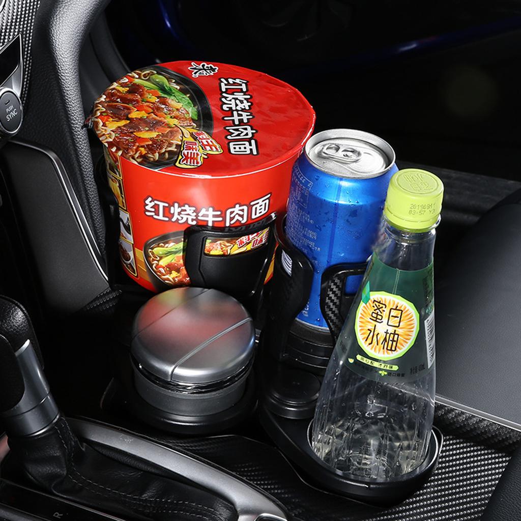 2 In 1 Multifunctional Car Cup Holder Expander Adapter, Car Cup Holder and Organizers for Bottles Cups Drinks