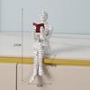 Reading Woman Figurine Ladies Reading Shelf Decor Innovative Lady Molding Bookshelf Ornaments