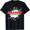 Футболка с дизайном "Freddy Power Unleashed" (Красное имя)