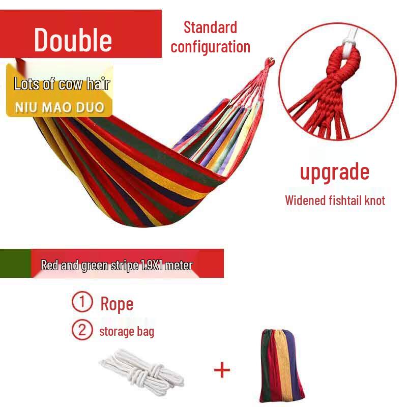 Outdoor Canvas Hammock