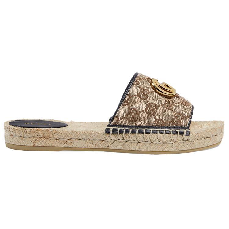 GUCCI Slide Slippers Women's Black (Unisex) Slide Slippers 620120 KQWM0 9765