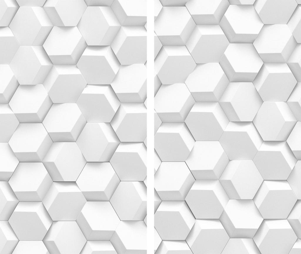 GLASS CUTTING BOARD 2x 30x52 WHITE