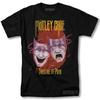 Футболка Motley Crue Theatre of Pain Рок-тур Винтажный Графический дизайн Футболка Унисекс Футболка