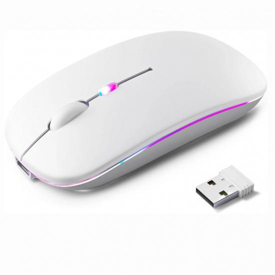 Ready to Ship Mouse Rgb Wireless Mouse Custom logo Personalized Inalambric Mouse Souris Sans Fil bluetooth Mouse