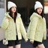 Thickened Warm Down Cotton Jacket Women's Winter Large Size Loose Slimming Casual Women's Short Small Padded Jacket Cotton Jacket