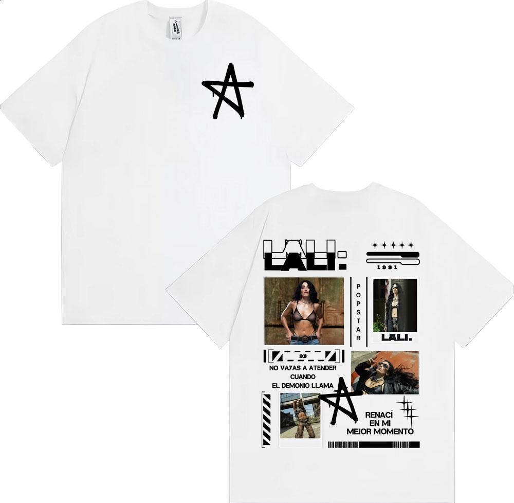 Singer Lali Esposito Asesina Album Tour 2025 Graphic T-shirt Men Women Clothing Fashion Vintage T Shirts Comfort Cotton T Shirt