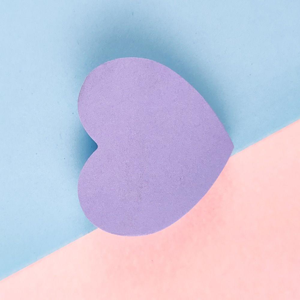 Heart Shaped Memo Pad 120 Sheets Notepad Staff Students Sticky Notes Stationery