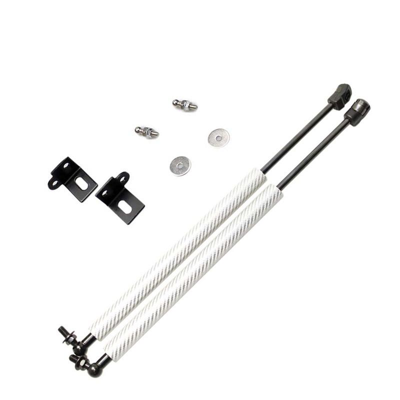 2PCS Hood Damper For 78 1979-1992 1993 Ford Mustang 3rd Gen T5 Front Bonnet Modify Gas Struts Lift Support Shock Absorber Piston