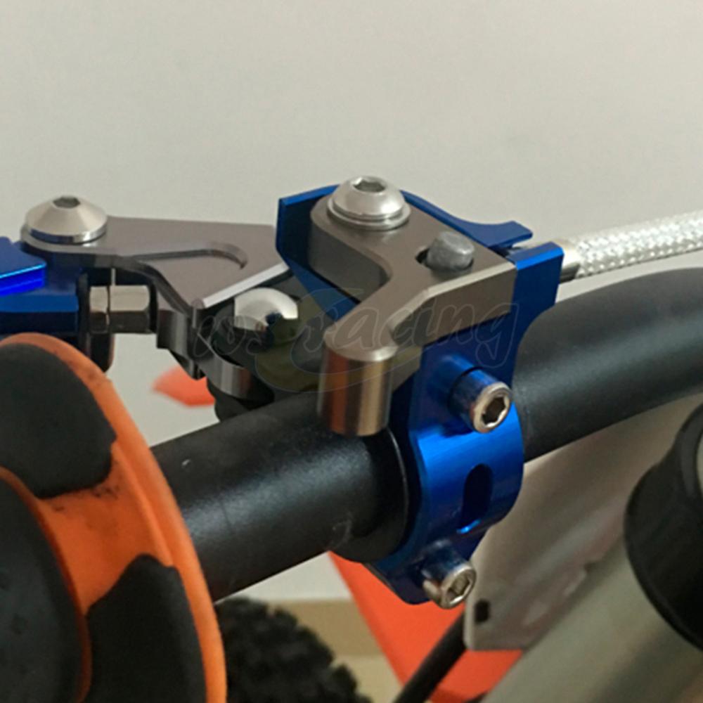 JFG CNC Rotating Bar Clamp Hot Start Lever Motorcycles Accessories Universal For Honda YAMAHA SUZUKI Kawasaki Dirt Pit Bike JFG