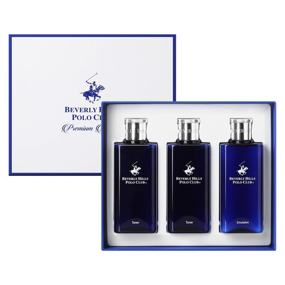Beverly Hills Polo Club Premium Homme 2 средства для кожи + 1 лосьон 1 набор (тонер: 145 мл, эмульсия: 145ml)