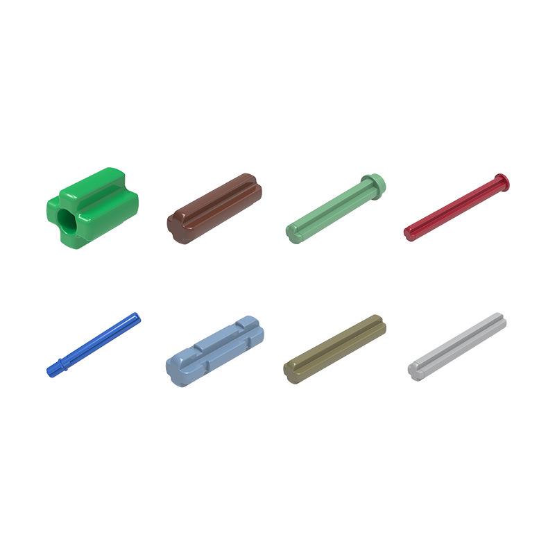 Строительные блоки Wange Cross Axle, Совместимы с мелкими деталями (87083, 32062W, 6587, 15462, 59426)