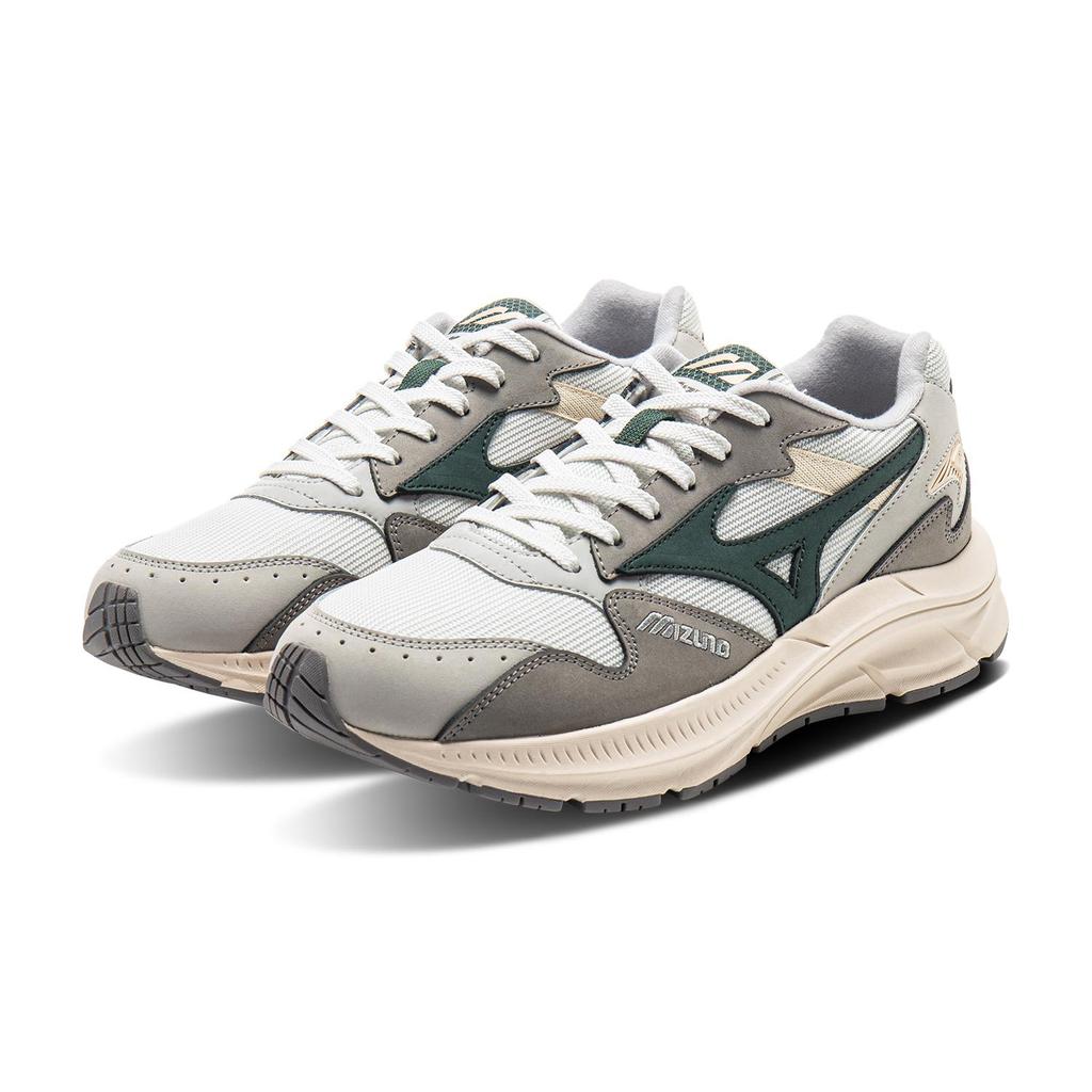 Mizuno Pi Retro Low Унисекс Серый Белый D1GH232311