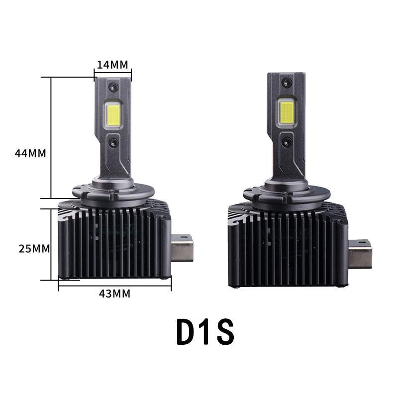 D SERIES D1S светодиодные автомобильные фары HID лампы D2S D3S D4S D5S D8S турбо фары 30000LM 6000K автолампы CANbus без ошибок Plug&Play