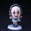 10 см Аниме Фигурка Super Sonico Рабочий Купальник Костюм Шасси Q Версия Модель Куклы Игрушка Подарок Коллекционная В Коробке Украшение ПВХ Ткань