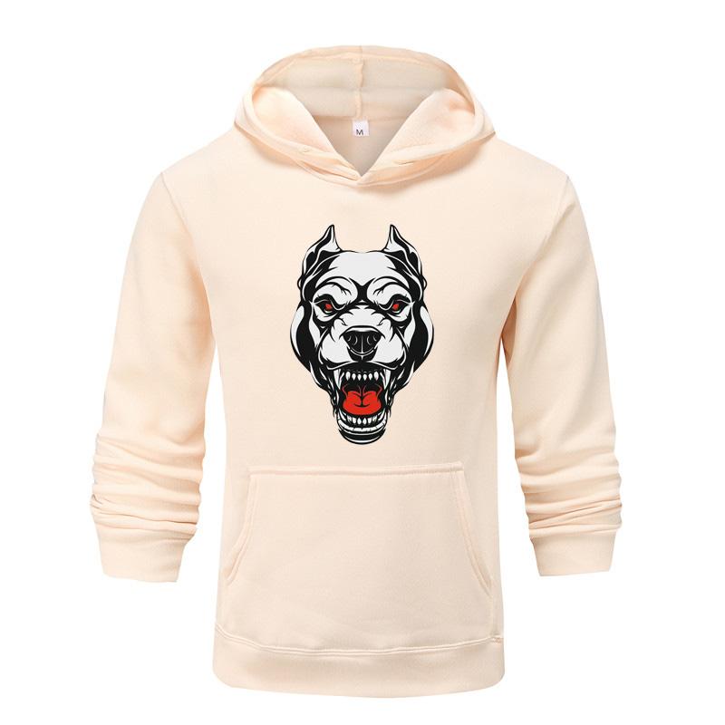 Осенне-зимняя новая персонализированная одежда с принтом волка и животных для мужчин и женщин, толстовка с капюшоном для любителей, пуловер, спортивная толстовка для бега