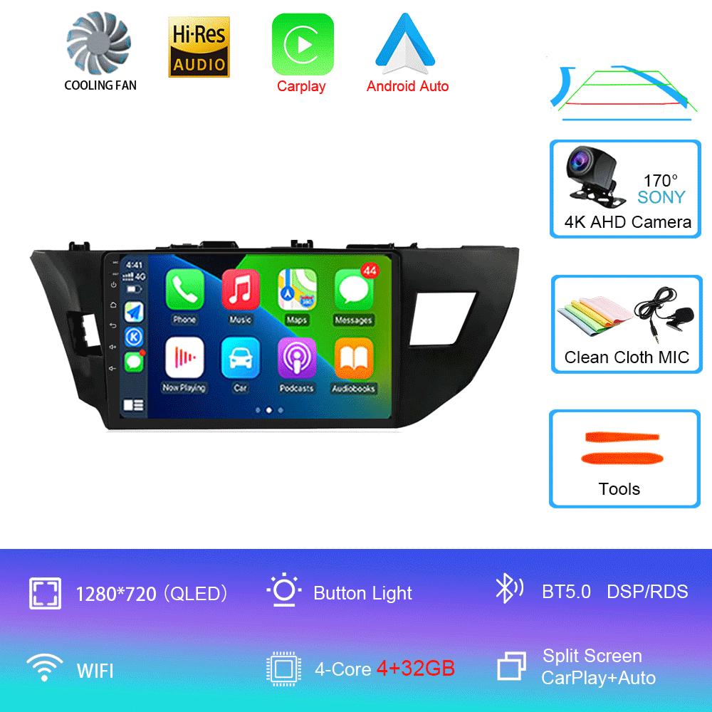 Android 14 Car Radio Toyota Corolla 11 2012 - 2016 Multimedia Video Player Stereo Navigation GPS No 2din 2 din dvd