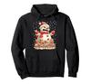 Funny Santa Snowman Gingerbread Cookie Christmas Parody Hoodie