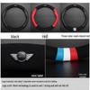 Mini Cooper Countryman Clubman Genuine Leather Steering Wheel Cover - Universal Fit for All Seasons.
