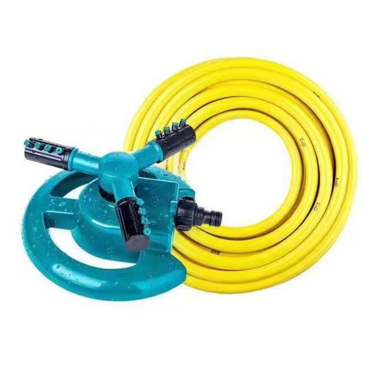 Спринклер для газонов с вращением на 360 градусов, высокое давление, большая площадь покрытия, автоматическая система орошения сада