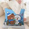 LLines Friends Pillow Cushion Cover Pillowcase Living Room Sofa Home Decor Customized