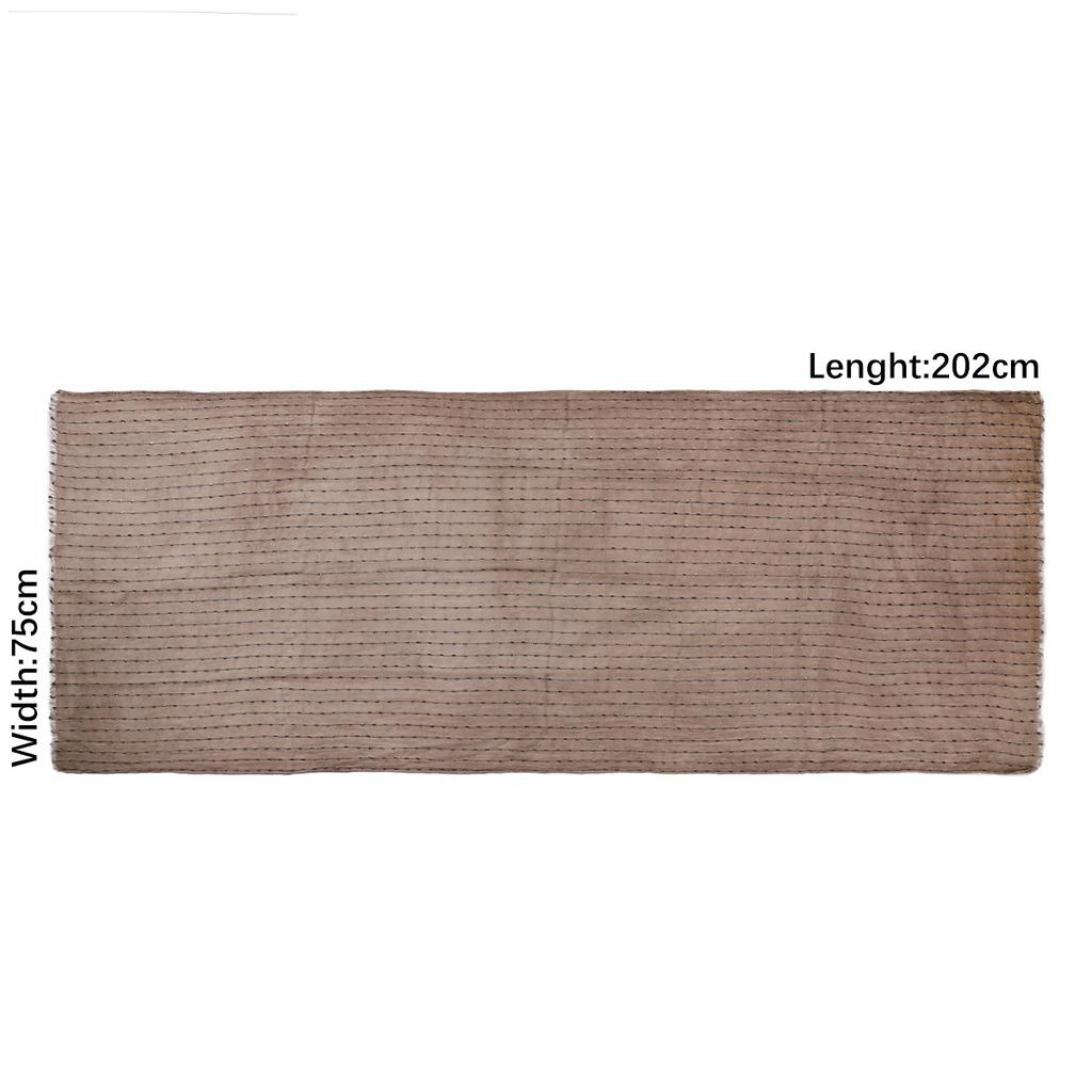 New Stripe Cotton Rayon Hijab Scarf For Woman Muslim Hijabs Fringes Shawl Fashion Cotton Linen Headband Islam Turban Foulard