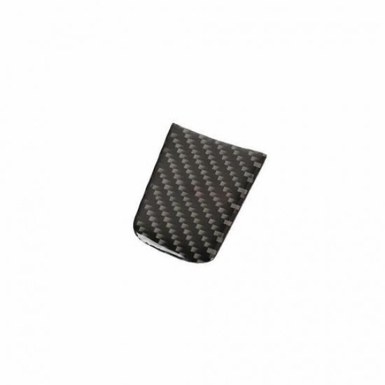 For VW Touareg 2011-2018 Real Carbon Fiber Steering Wheel Sheet Cover Trim 1PCS