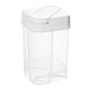Seasoning Dispenser Jar Double Open Lid Japanese Style Plastic Sealed Large Particle Seasoning Jar