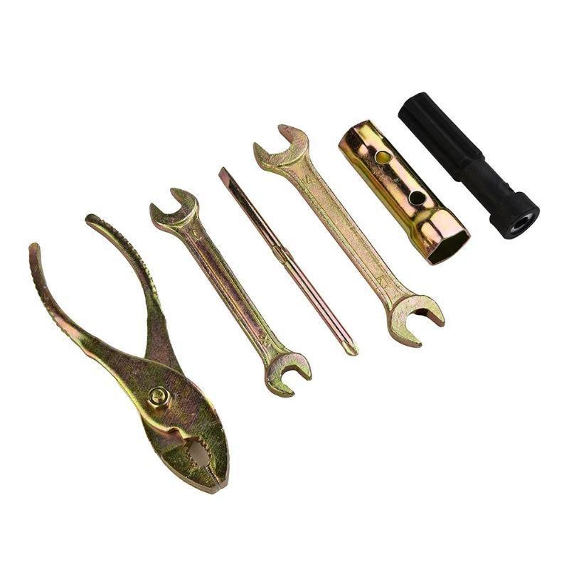 1set Universal Motorcycle Repair Tool Motorbike Spark Plug Wrench Screwdriver Sleeve Pliers Wrenches Socket Tool