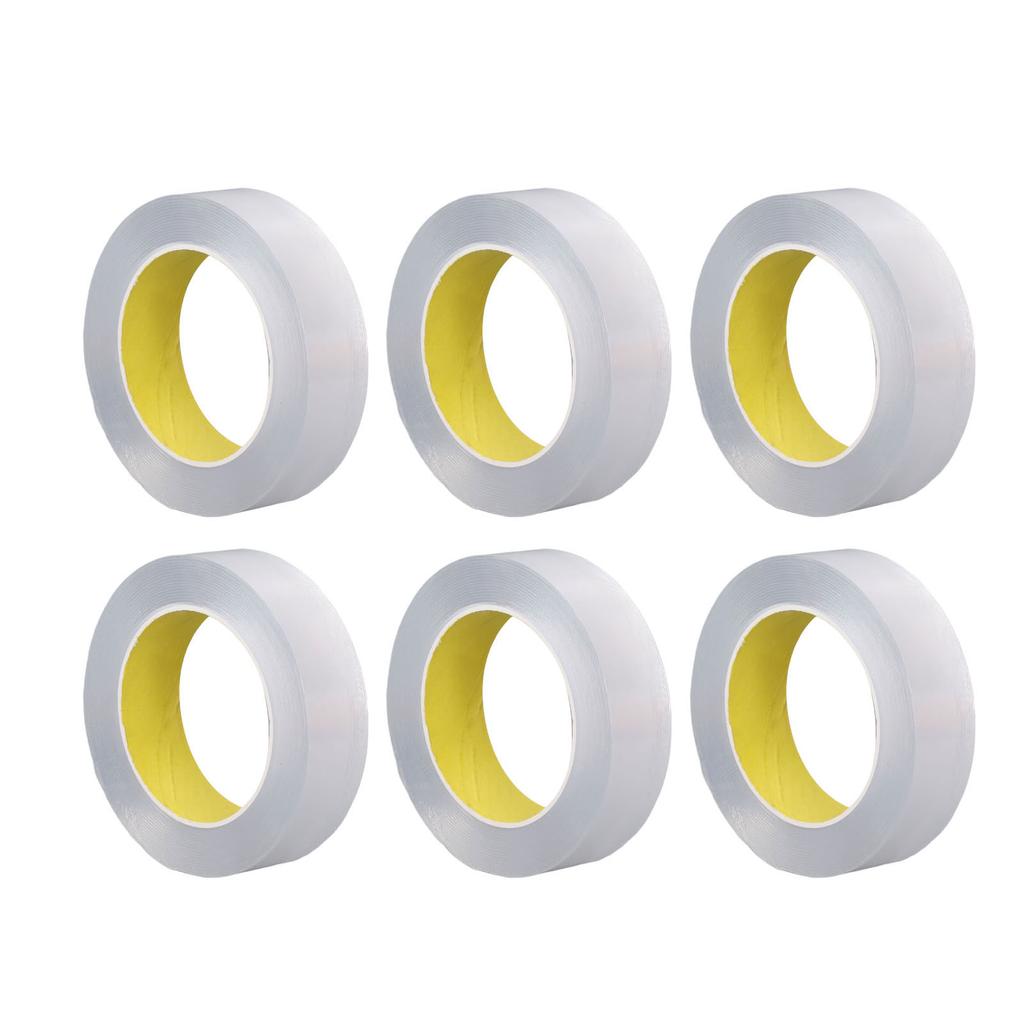 10 Rolls Double Sided Tape 0.1mm Thick Transparent Acrylic Heavy Duty Mounting Adhesive Tapes for Ph