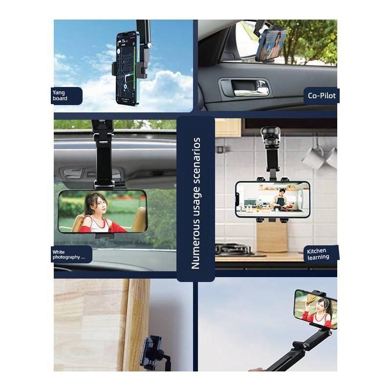 Mobile Phone Car Mount for Sun Visor, Car Interior, Car Navigation, 2023 New Model, Dedicated Fixed Support