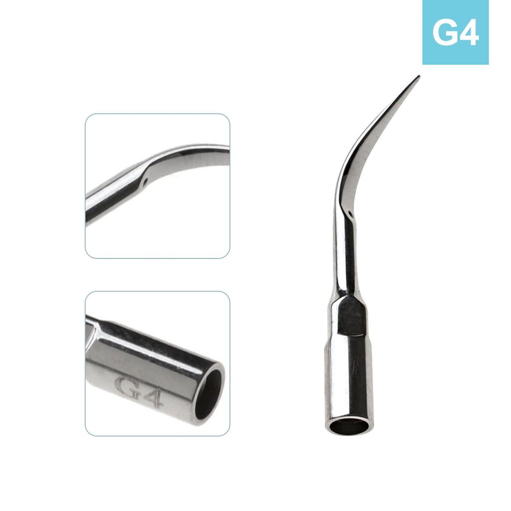 5 шт. насадок для стоматологического скалера, подходят для наконечника ультразвукового скалера EMS/WOODPECKER/SATELEC/DTE/NSK, стоматологические ультразвуковые насадки для скалинга