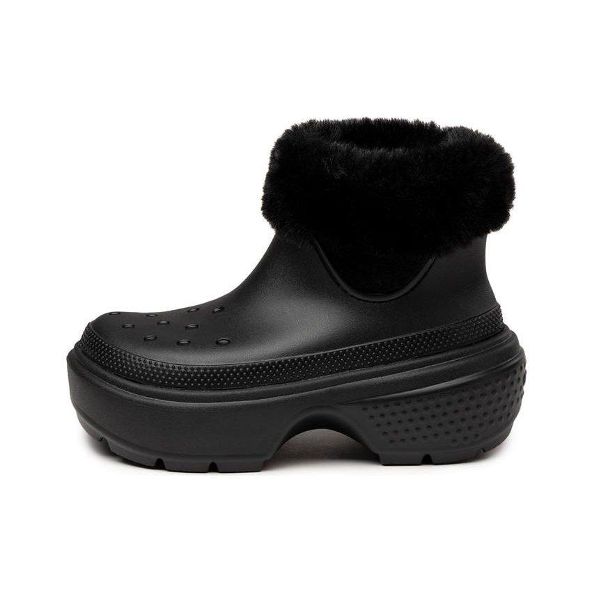 Crocs Ботинки Stomp с подкладкой 'Черный' 208718-001