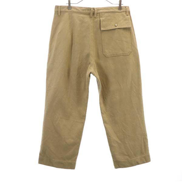 Неиспользованные брюки Johnbull из шерстяной смеси с защипами L коричневые мужские б/у