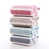 Абсорбирующее Быстросохнущее Полотенце из Кораллового Флиса - Мягкое, Безворсовое, Полосатое, для Умывания Лица, Купания, Бытового Использования