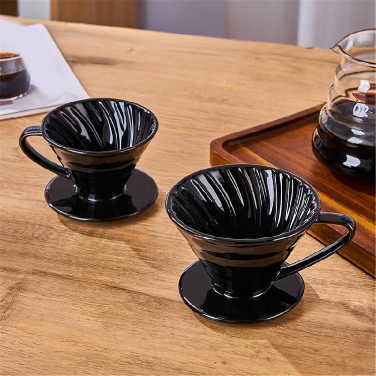 Керамическая воронка для кофе-дриппера Pouring Over Фильтр-воронка Чашка Равномерная экстракция Идеально для любителей кофе