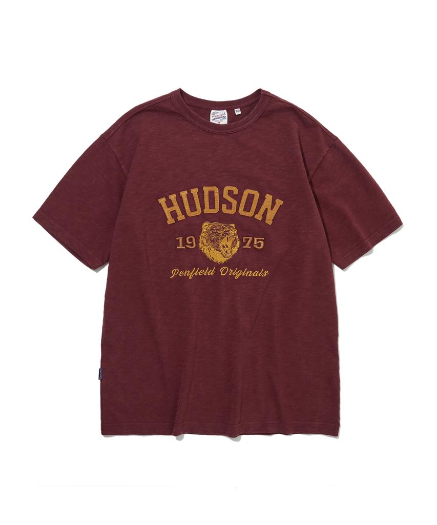 PENFIELD Футболка Hudson с аппликацией Бордовый_Fs2Kt80U