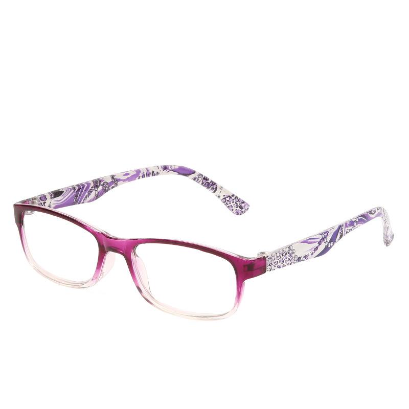 Новые женские очки для чтения с винтажным принтом, оправа для очков, оптические компьютерные очки для пресбиопии +1,0 +1,5 +2,0 +2,5+3,0+3,5+4,0