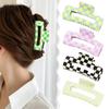 1/4 шт женские заколки для волос с сильной фиксацией, узор в клетку, заколки для волос, универсальные решетчатые аксессуары для волос