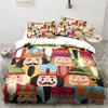 Nutcracker Christmas Tree Star Bedding Set  Duvet Cover Set 3D Print Comforter Cover Bedclothes for Boy Girl Bedding Sets Decor