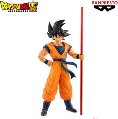 Фигурка Сон Гоку Супер Сайян 18 см 20-летие Аниме Гоку DBZ Фигурка Действия Игрушки Модель Подарки Коллекционные Фигурки для Детей