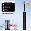 "Smart Sonic Rechargeable Electric Toothbrush with Soft Whitening Bristles for Adults"